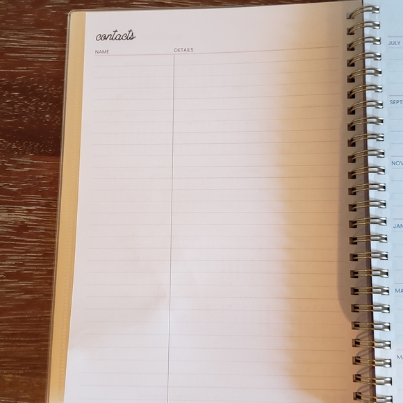 COPY - Color Me Courtney for Blue Sky 2024-25 Weekly/Monthly Planner Notes 8.62… - Picture 5 of 16